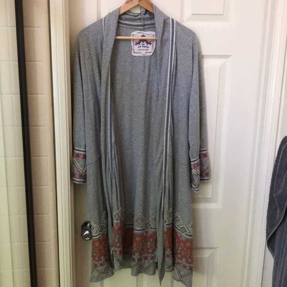 Johnny was long tunic cardigan